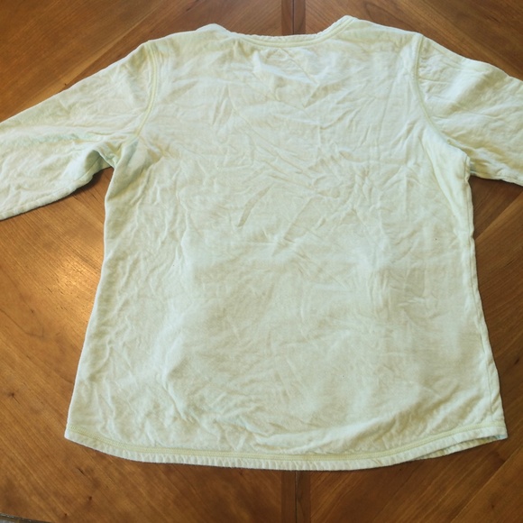 Eddie Bauer Green 3/4 Sleeve Pocket Tee - Picture 2 of 3